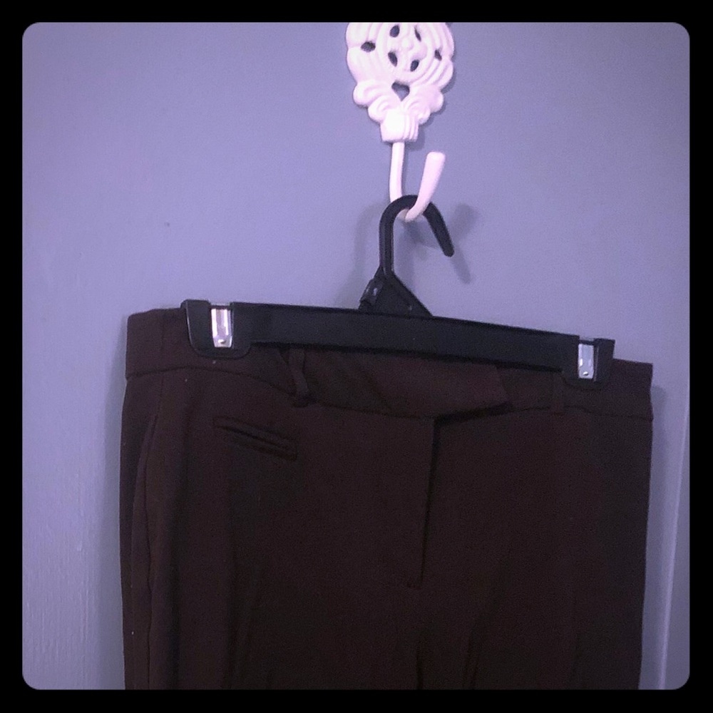 Brown dress pants